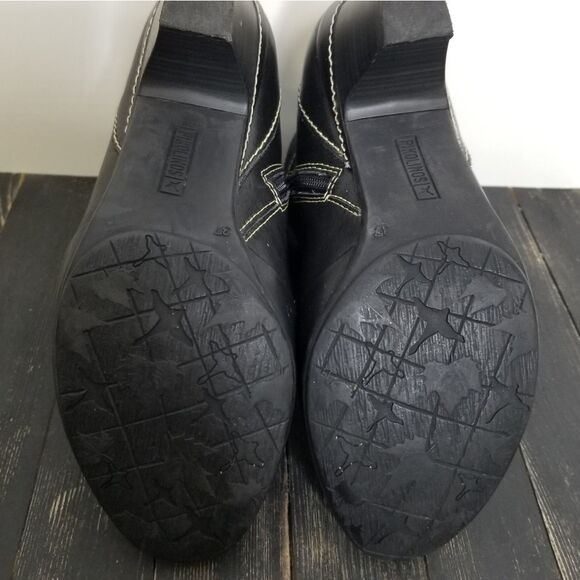 Pikolinos Black Leather Ankle Boots - Picture 8 of 15